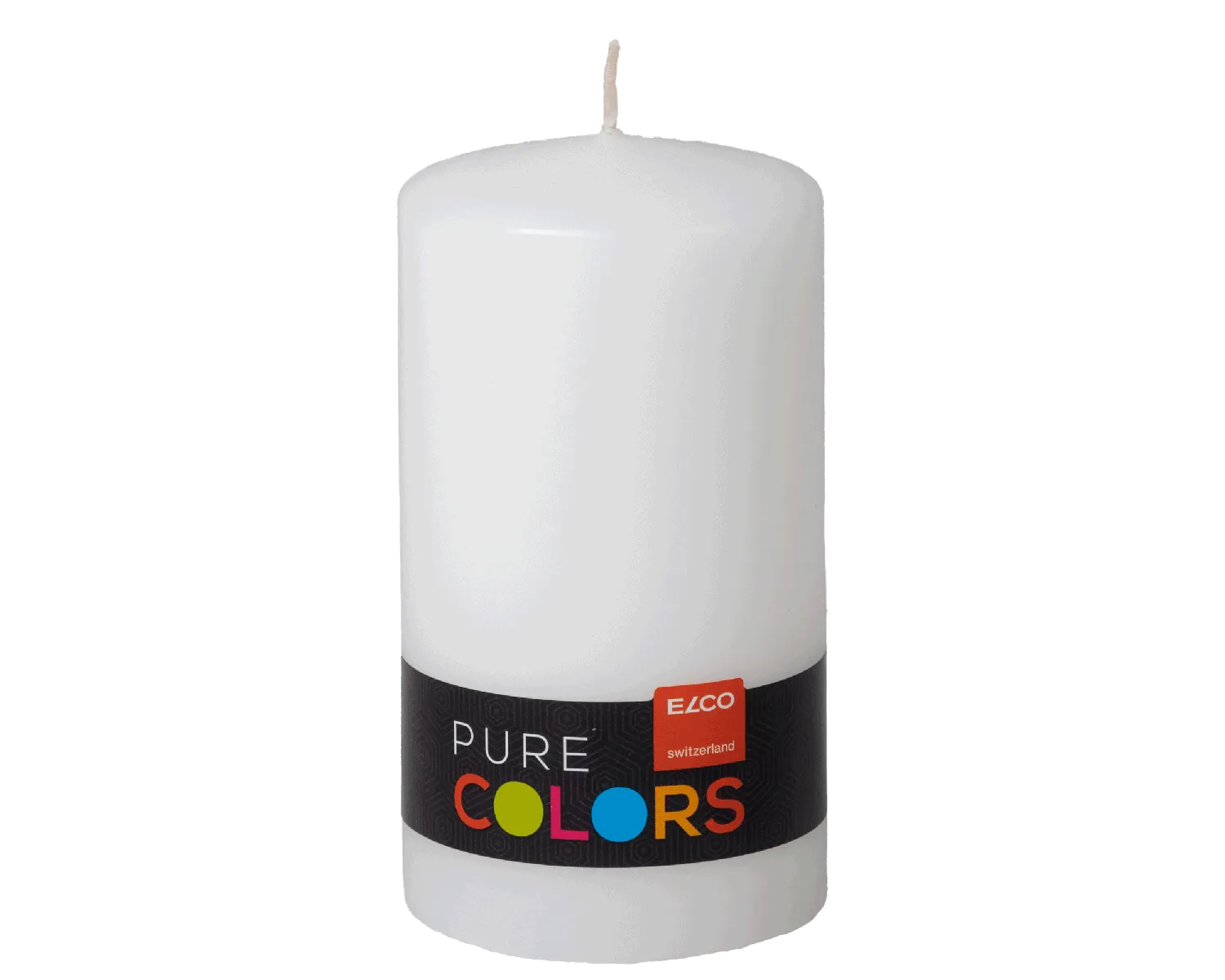 Stumpenkerze 13 x 7 cm, diverse Farben