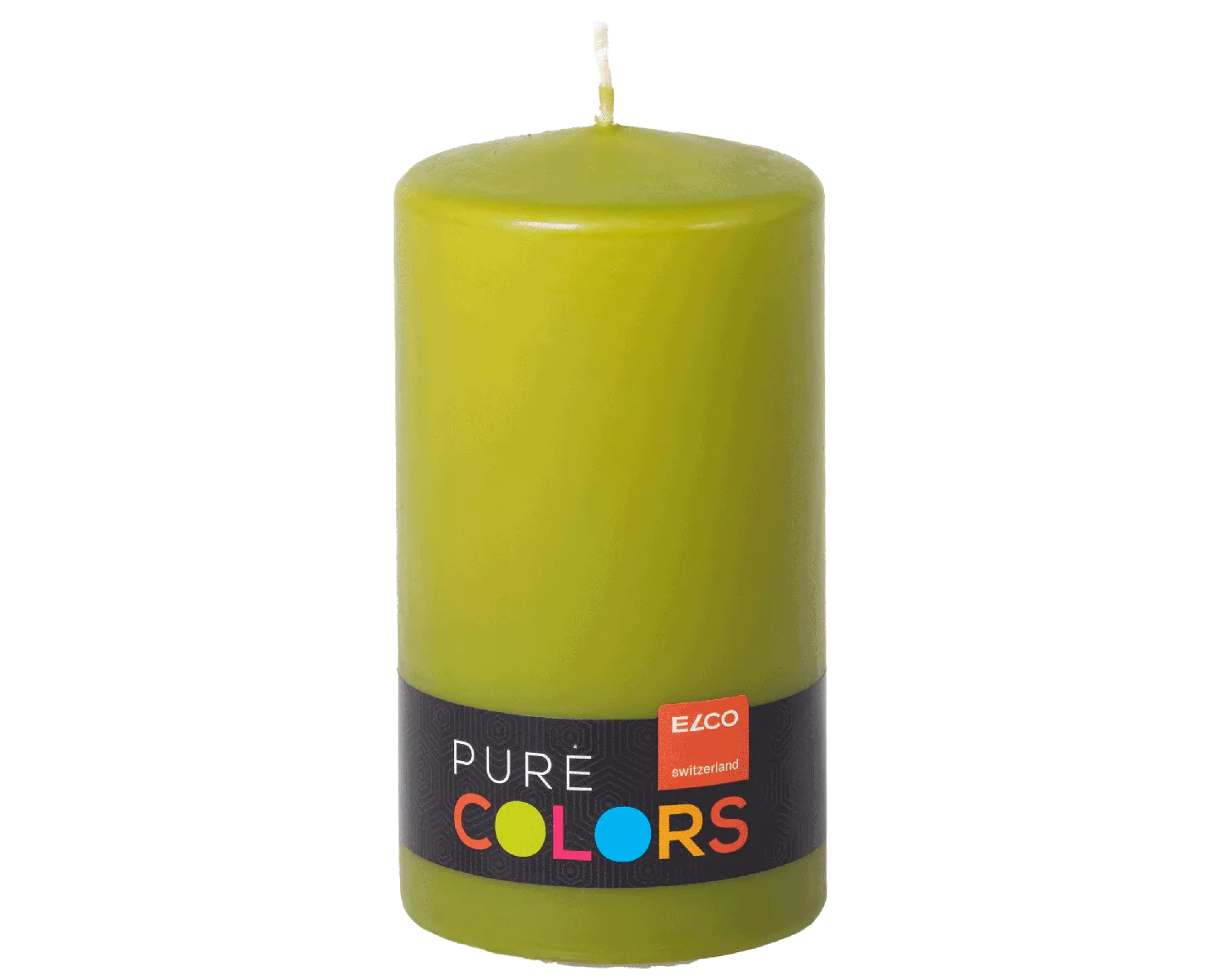 Stumpenkerze 13 x 7 cm, diverse Farben