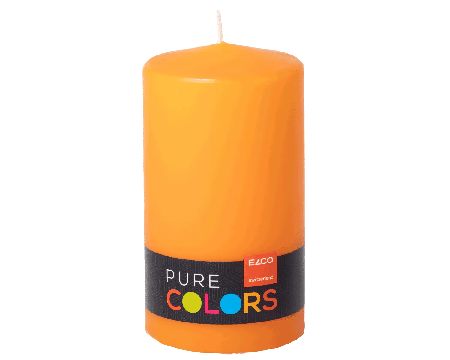 Stumpenkerze 13 x 7 cm, diverse Farben