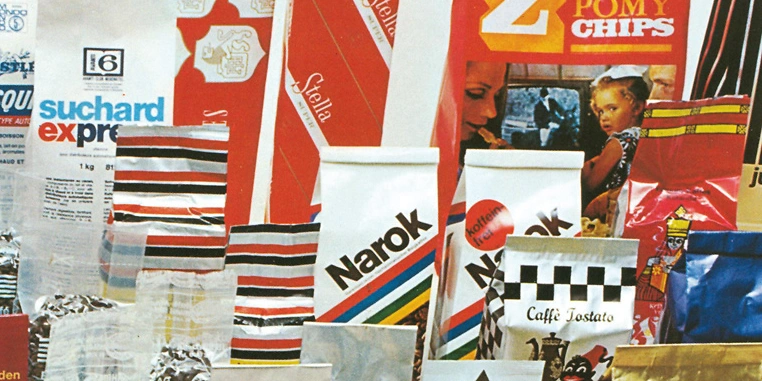 1972 Verpackungen Papier und Folien