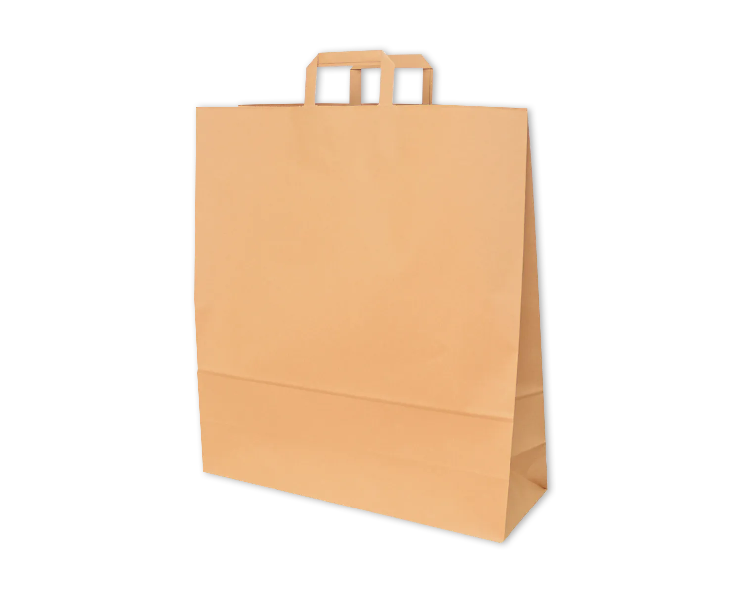 Papiertragetasche, ELCO Classic, 45 x 15 x 49 cm, 110g/m2, braun