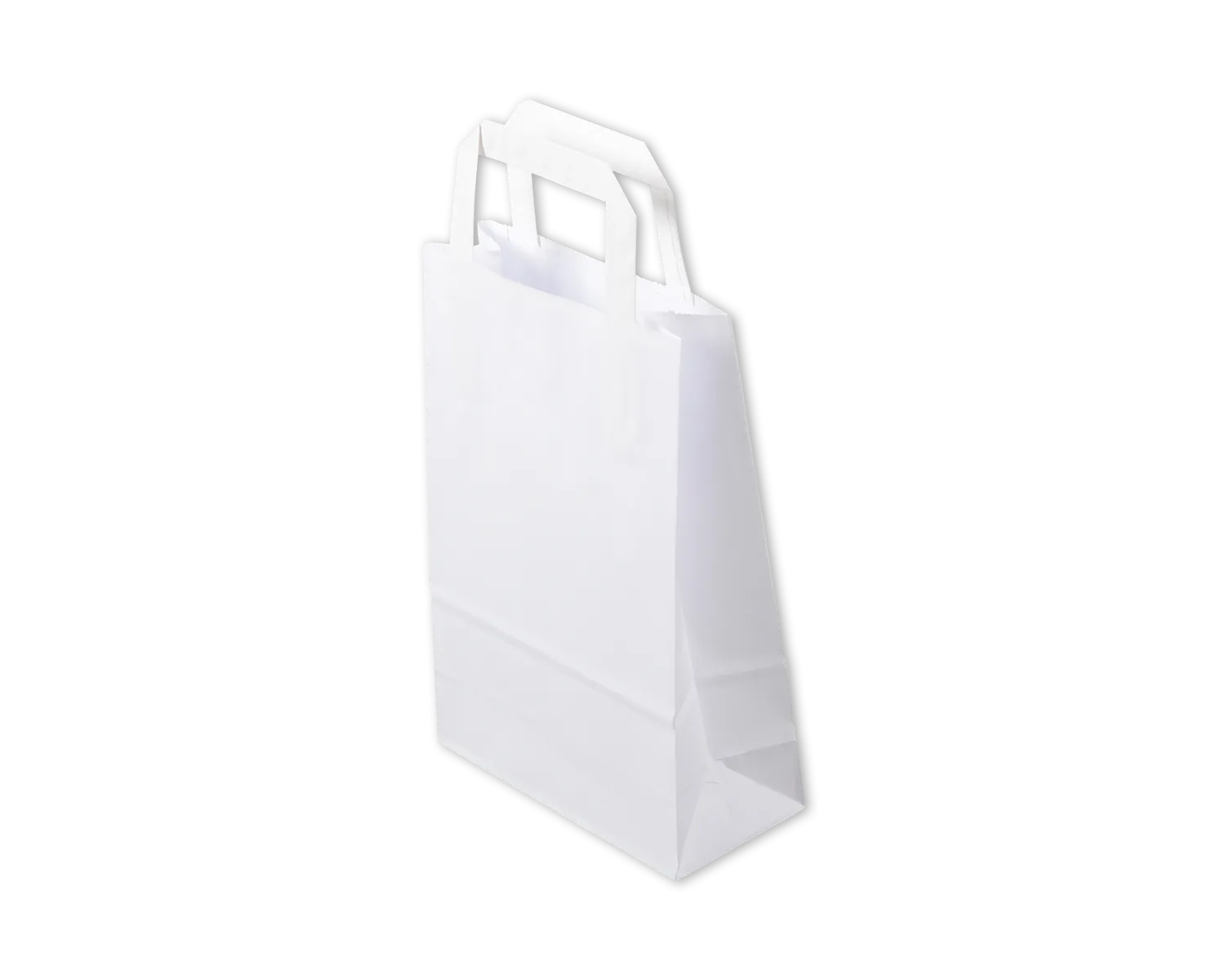 Sac en papier, ELCO Premium, 22 x 10 x 29 cm, 90g/m2, blanc