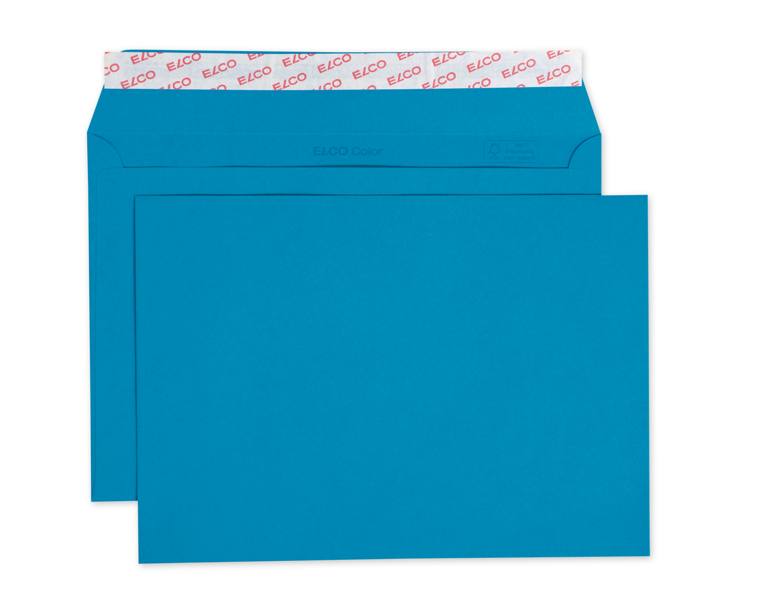 Image of Couvert, ELCO Color, C5, ohne Fenster, Haftklebeverschluss, 100g/m2, königsblau