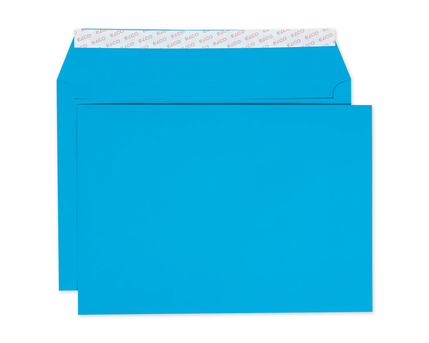 Enveloppe, ELCO Color, C4, Sans fen&ecirc;tre, Fermeture auto-adh&eacute;sive, 120g/m2, bleu intense