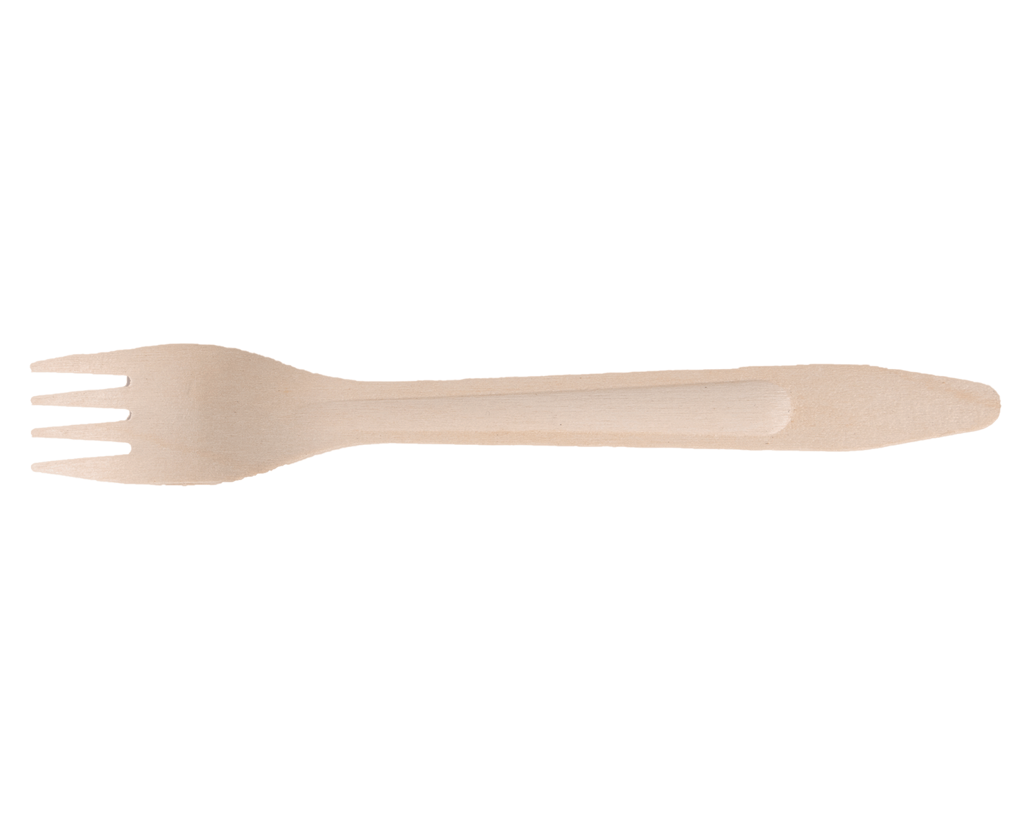 Image of Gabeln aus Holz 16.5 cm - 100er Pack