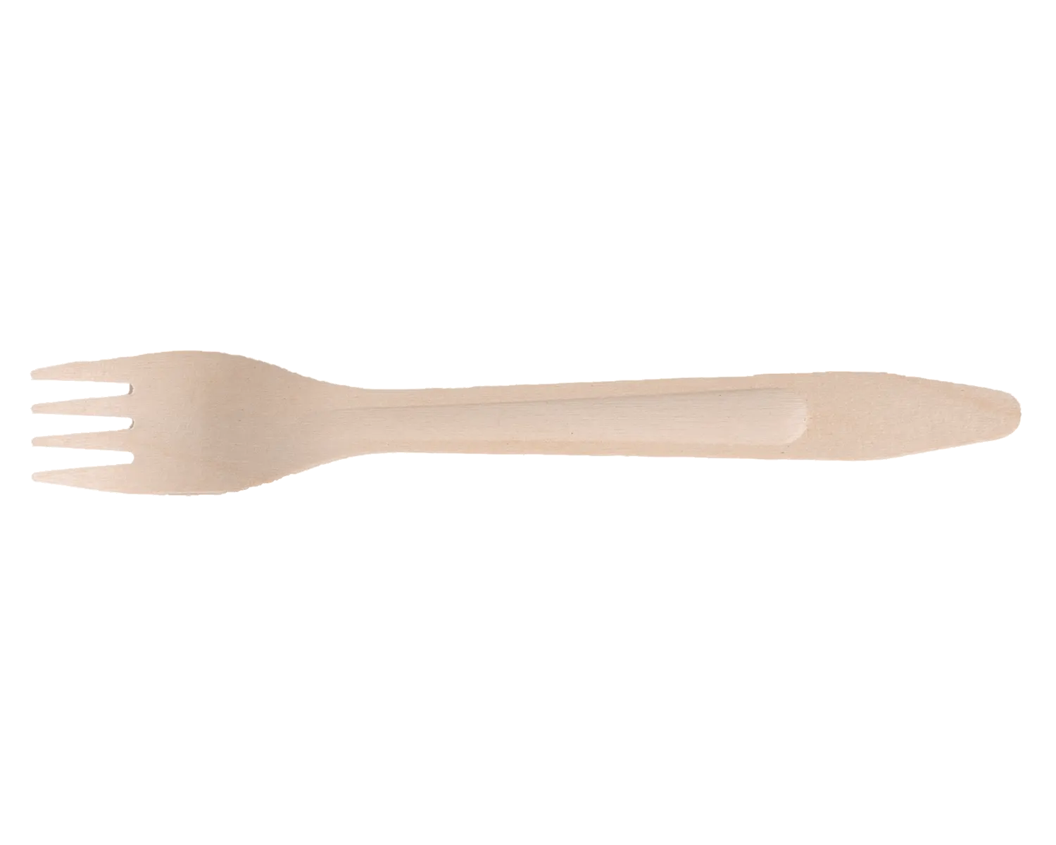 Gabeln aus Holz 16.5 cm - 100er Pack
