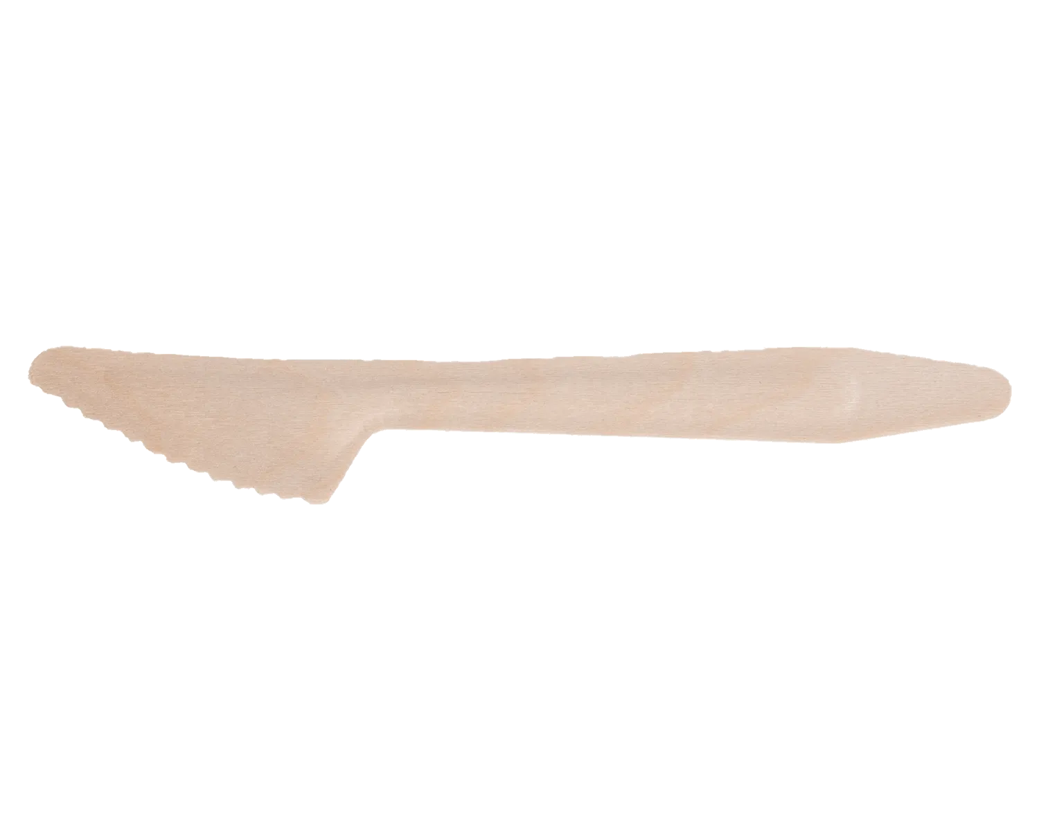 Messer aus Holz 16.5 cm - 100er Pack