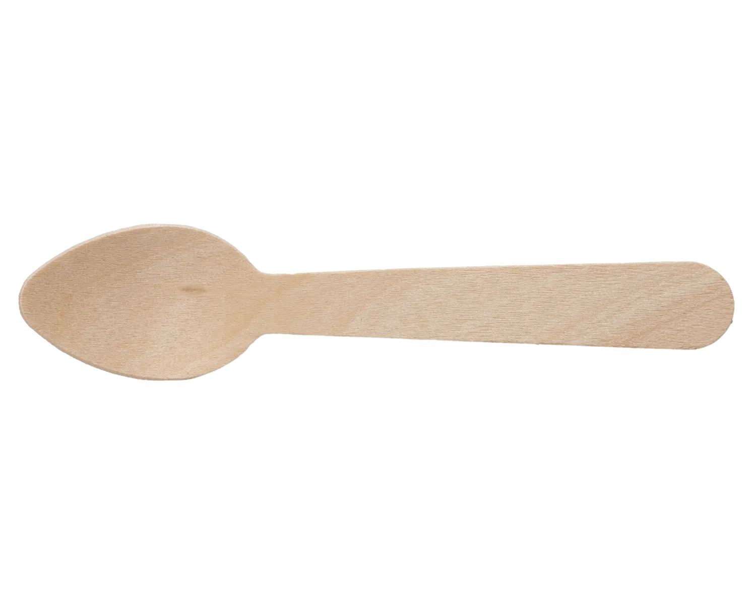 Kaffeel&ouml;ffel aus Holz 11 cm - 100er Pack