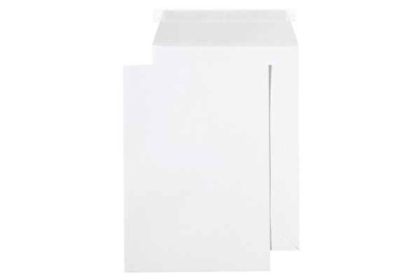 Image of Couvert mit Seitenklappe, ELCO, B4, ohne Fenster, Haftklebeverschluss, 350g/m2, weiss