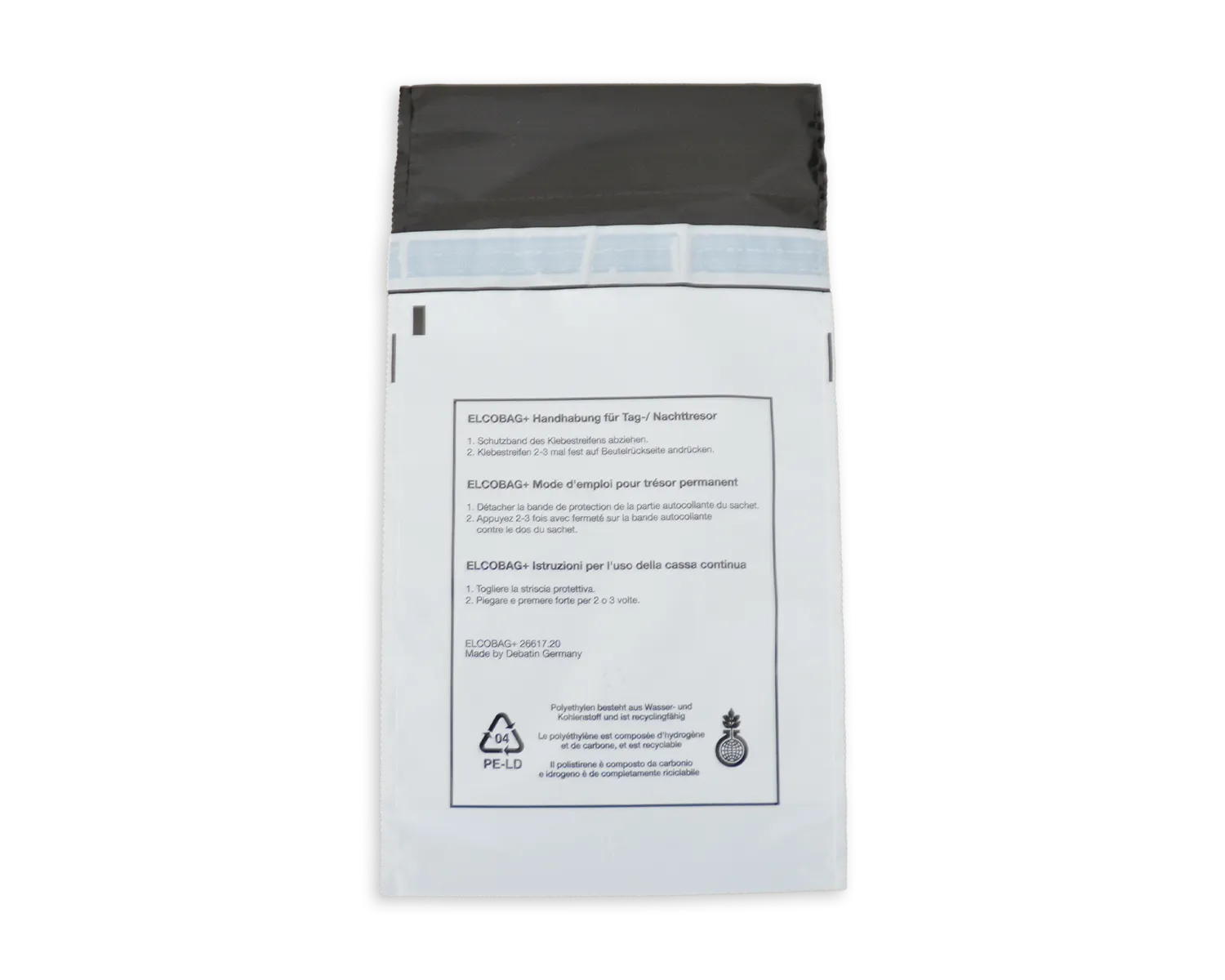 Pochette de s&eacute;curit&eacute;, ELCO Elcosafe, 175 x 230 mm, Fermeture auto-adh&eacute;sive, blanc