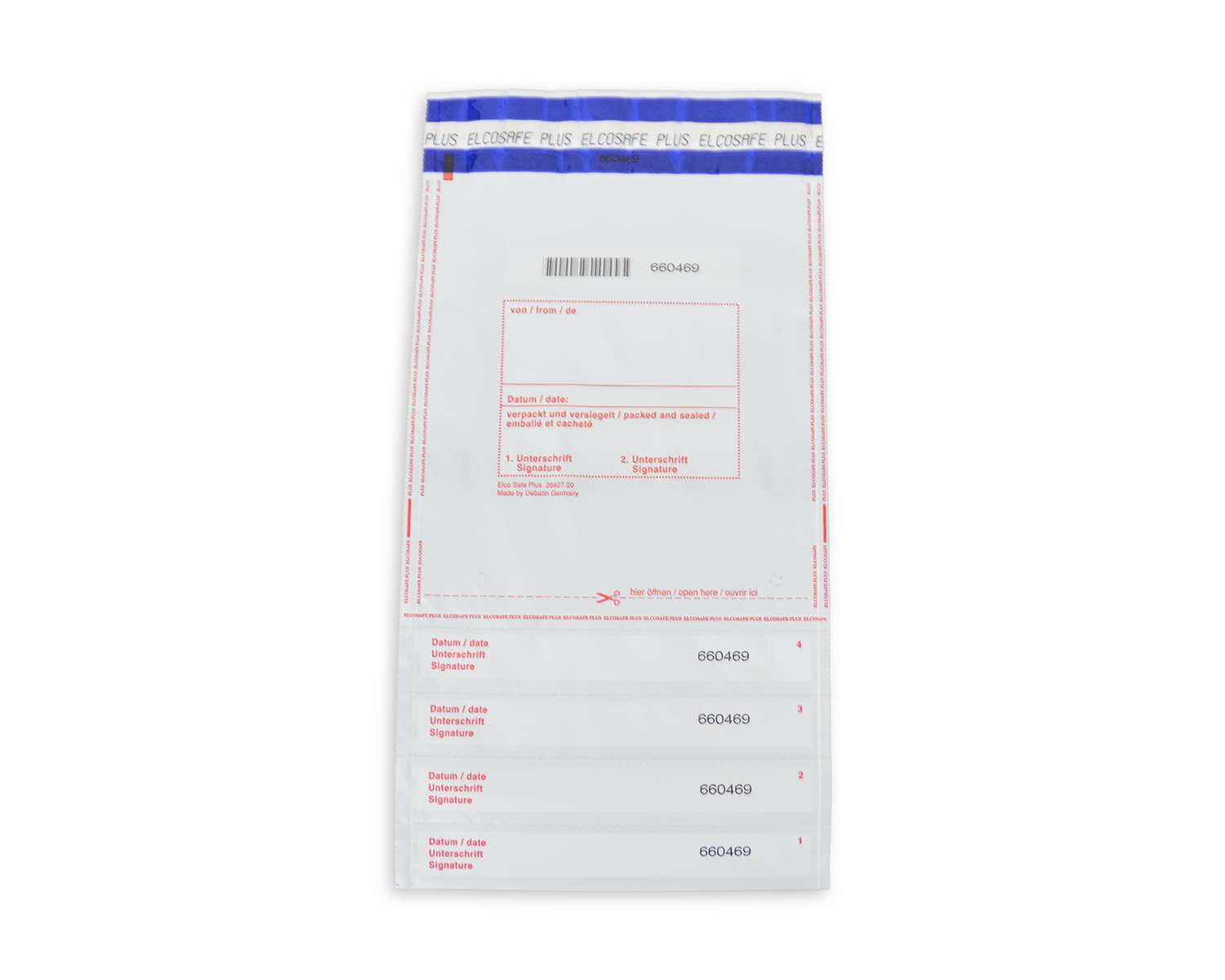 Image of ELCO Elcosafe, 195 x 235 mm, Haftklebeverschluss, weiss