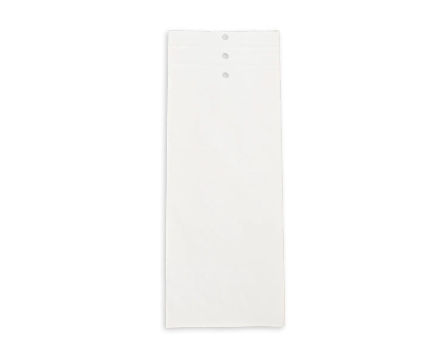 Sac &agrave; &eacute;chantillons avec fond bloc, ELCO, 108 x 56 x 280 mm, 140g/m2, blanc