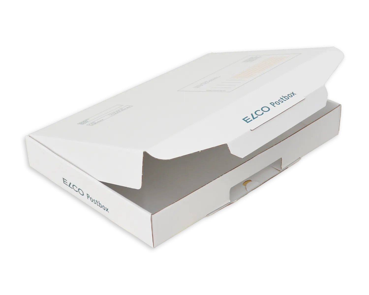 ELCO Postbox, 350 x 250 x 50 mm, Steckverschluss, weiss