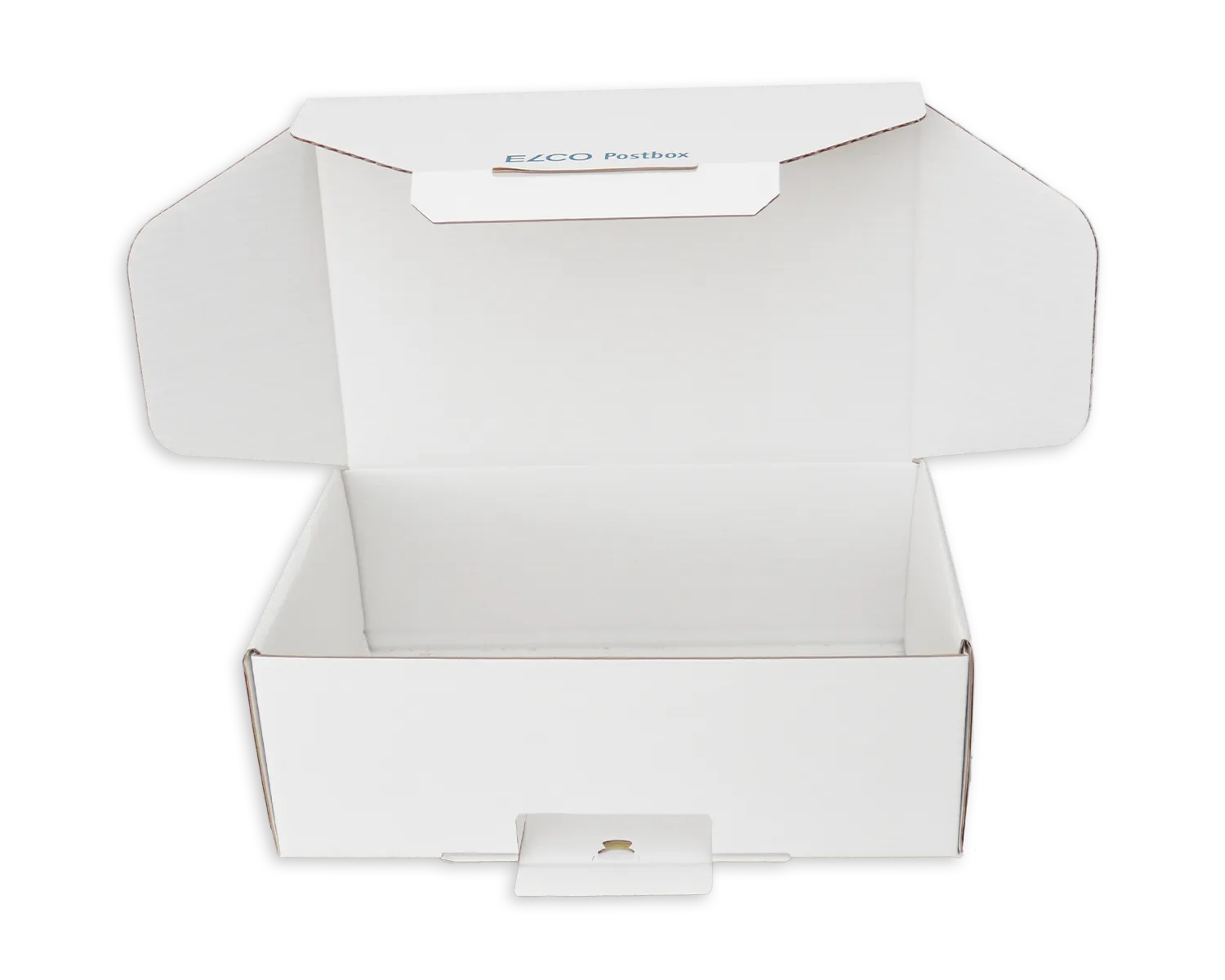 Emballage d'exp&eacute;dition, ELCO Postbox, 347 x 220 x 125 mm, Sans fen&ecirc;tre, Fermeture &agrave; embo&icirc;tement, blanc