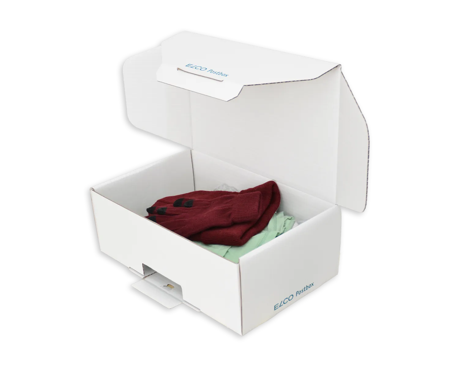 ELCO Postbox, 347 x 220 x 125 mm, Steckverschluss, weiss