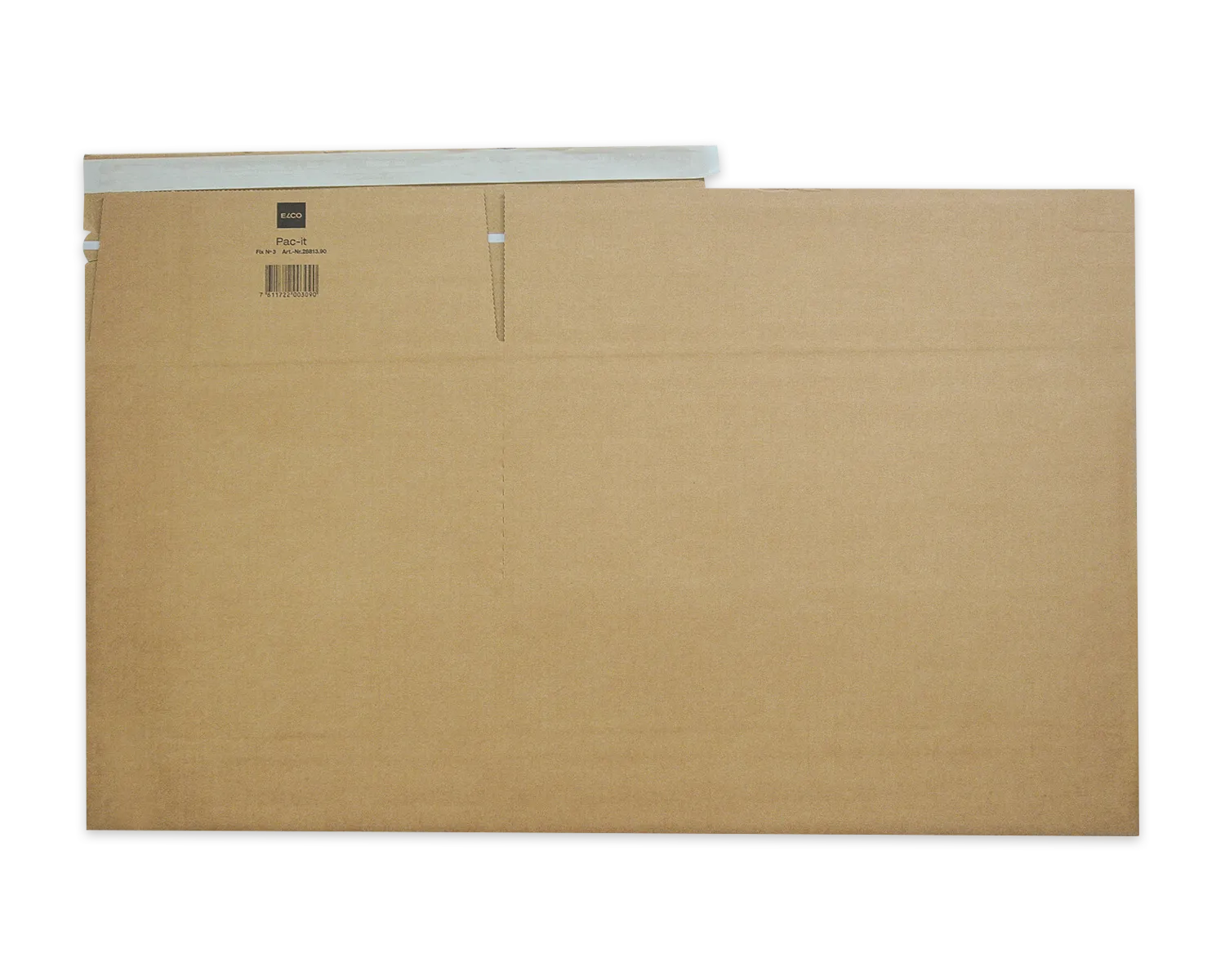 Cartons &agrave; monter, ELCO Fix, 310 x 222 mm (140-224 mm), Fermeture auto-adh&eacute;sive, brun