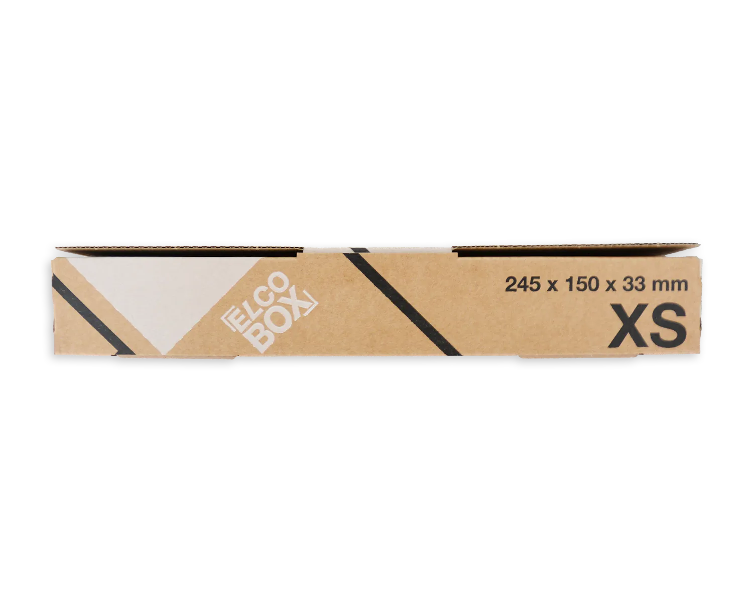 ELCO Box, XS, 245 x 150 x 33 mm, braun/weiss