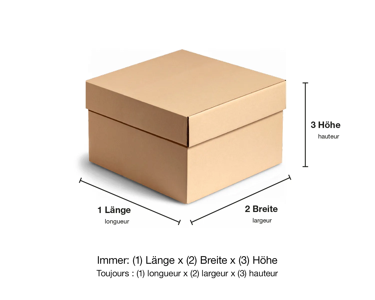 ELCO Box, XS, 245 x 150 x 33 mm, braun/weiss