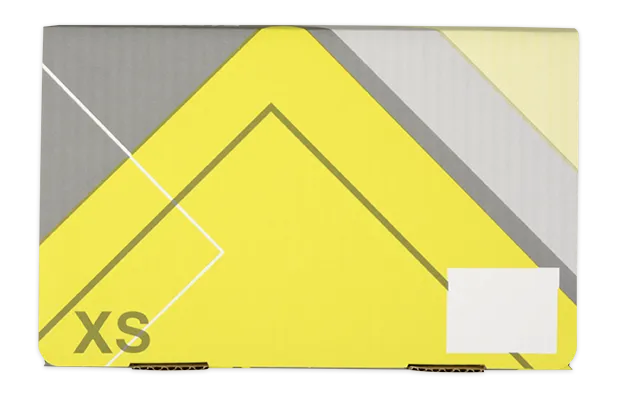 ELCO Box, XS, 250 x 155 x 38 mm, weiss/grau/gelb