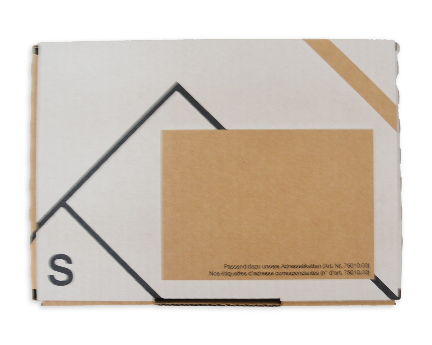 ELCO Box, S, 250 x 175 x 80 mm, braun/weiss