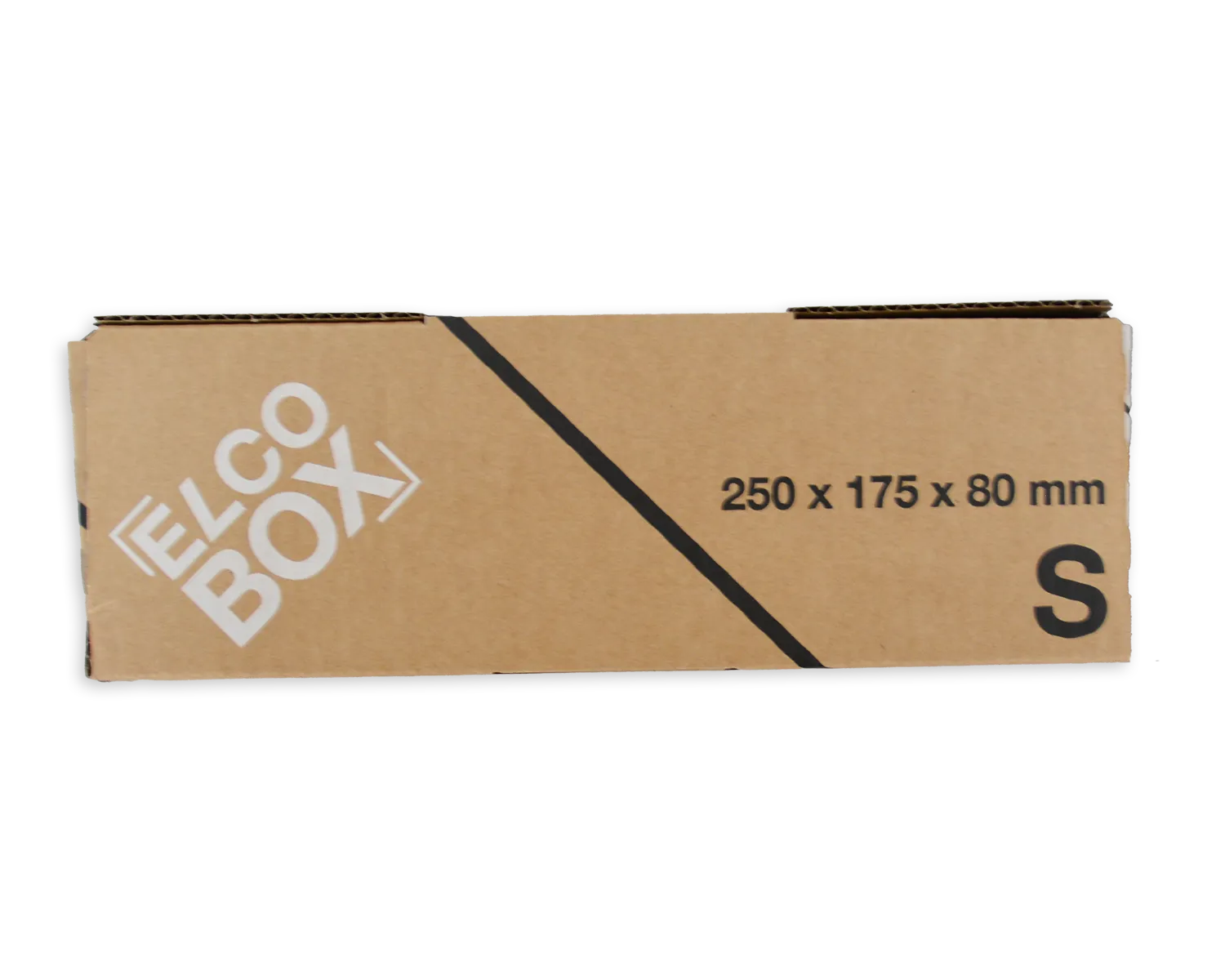 ELCO Box, S, 250 x 175 x 80 mm, braun/weiss