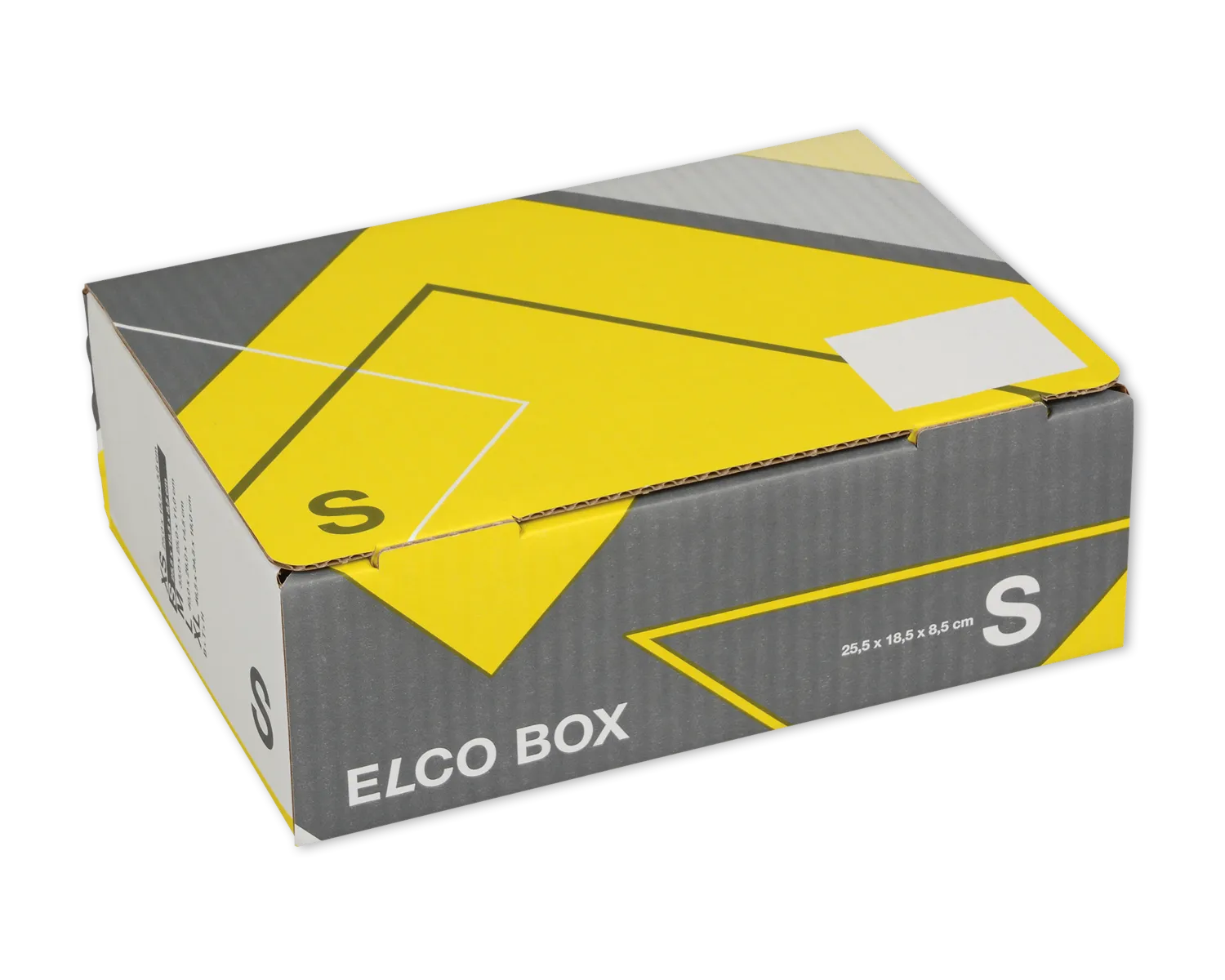 ELCO Box, S, 255 x 185 x 85 mm, weiss/grau/gelb