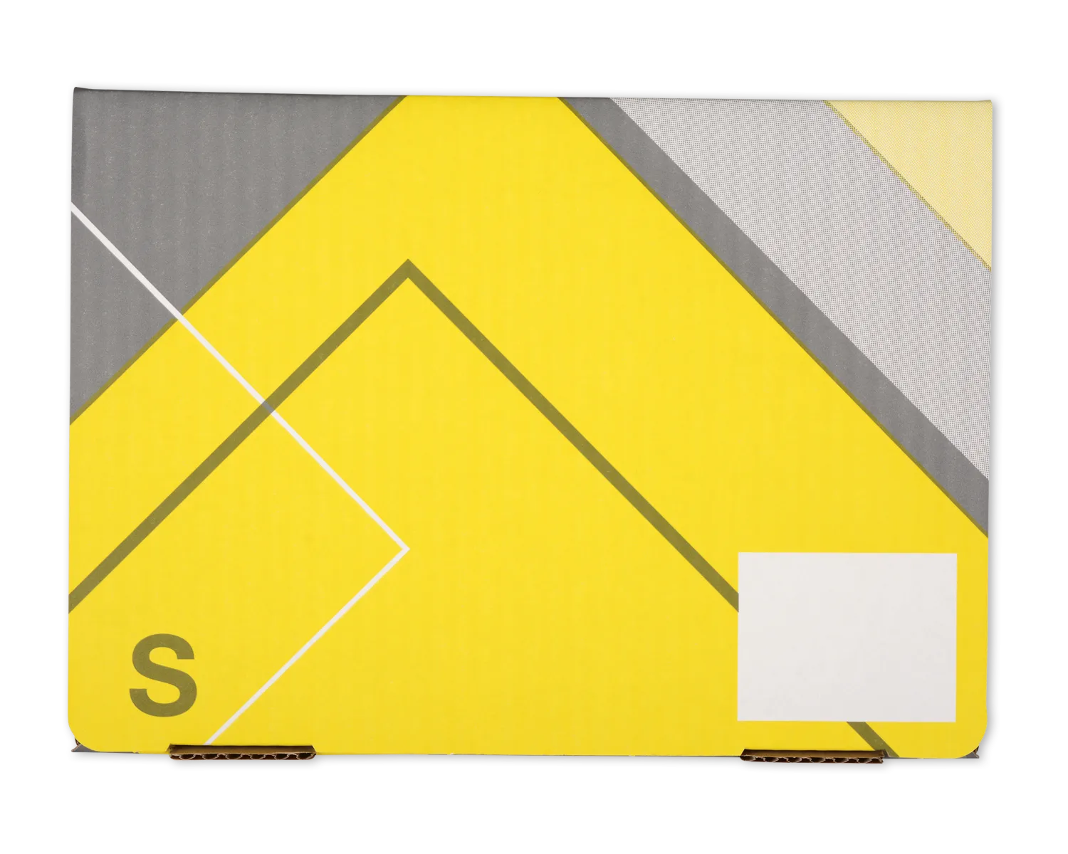 Emballage d'expédition, ELCO Elcobox, 255 x 185 x 85 mm, blanc/gris/jaune