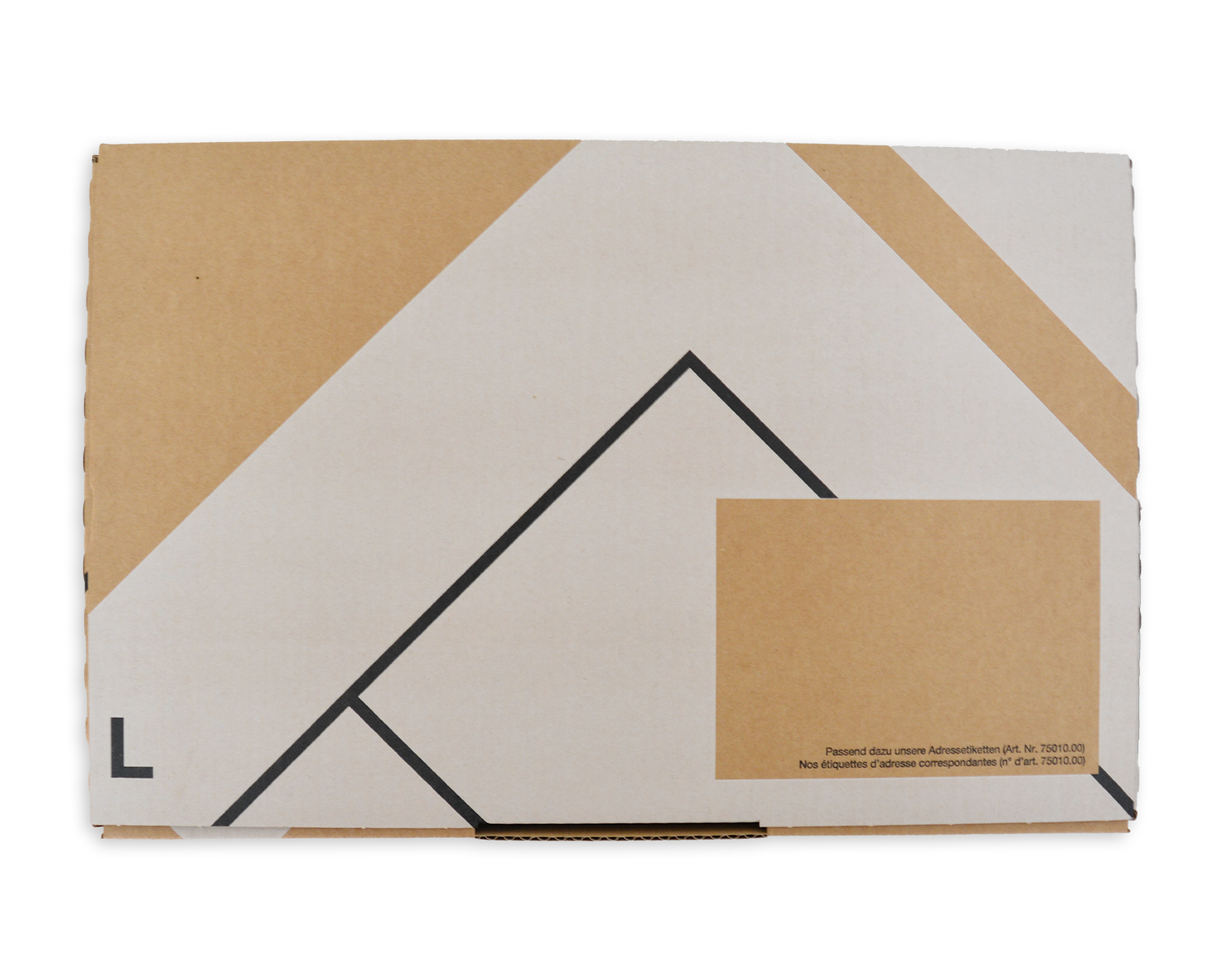 Image of ELCO Box, L, 395 x 250 x 140 mm, braun/weiss