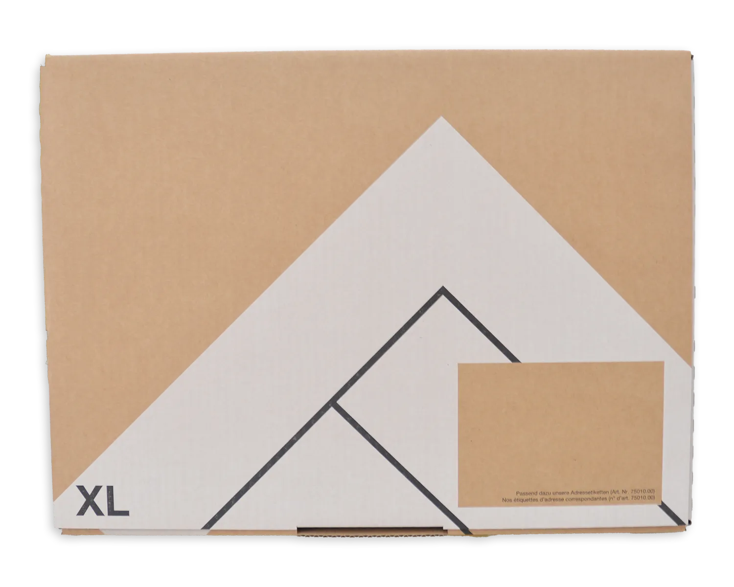 ELCO Box, XL, 460 x 335 x 175 mm, braun/weiss