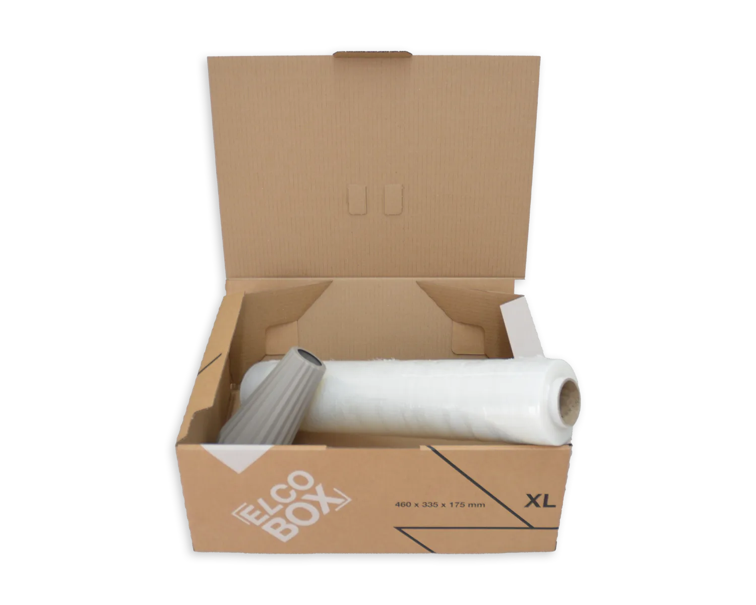 ELCO Box, XL, 460 x 335 x 175 mm, braun/weiss