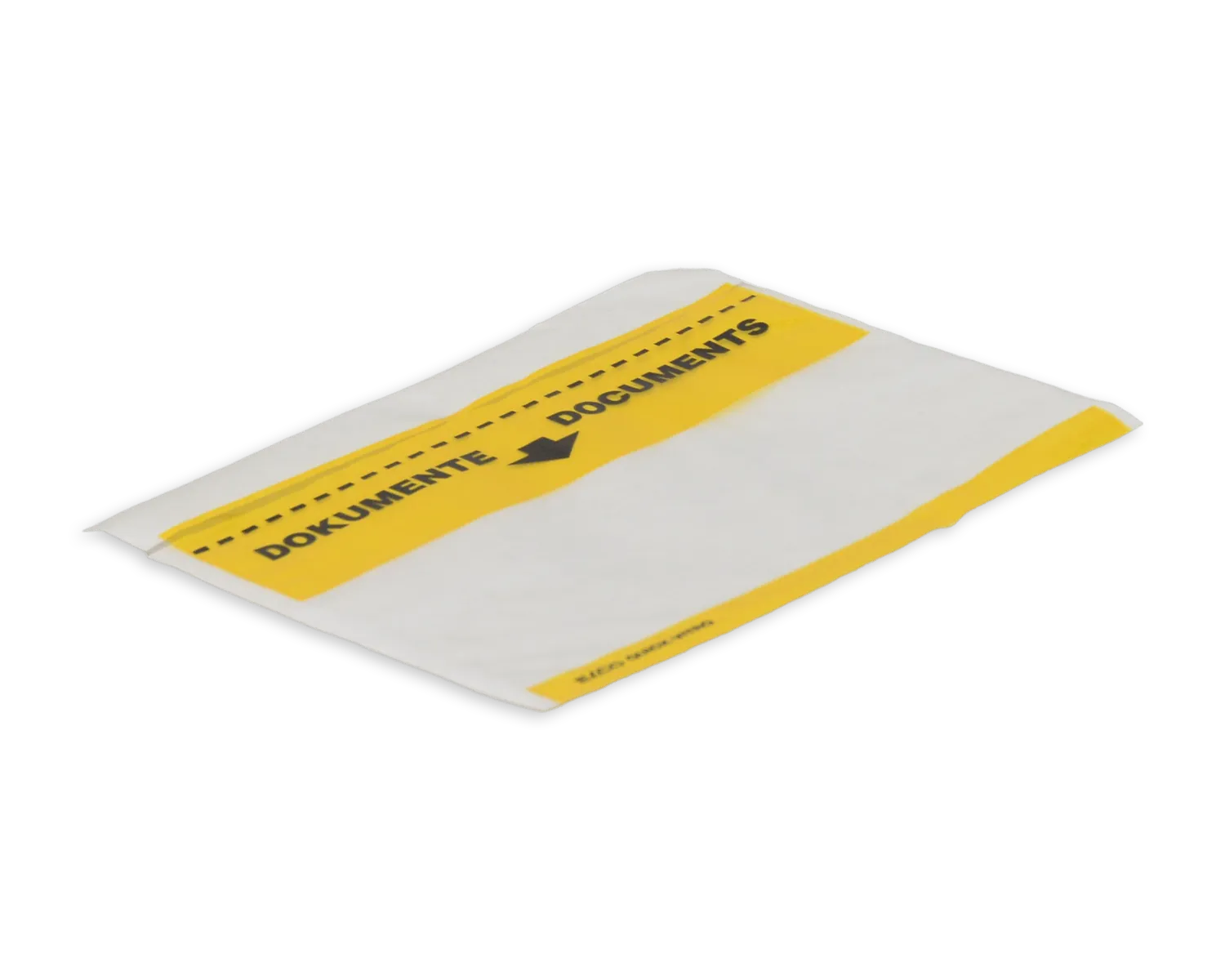 Porte-documents, ELCO Quick Vitro, C6, Sans fenêtre, Fermeture auto-adhésive, jaune/noir