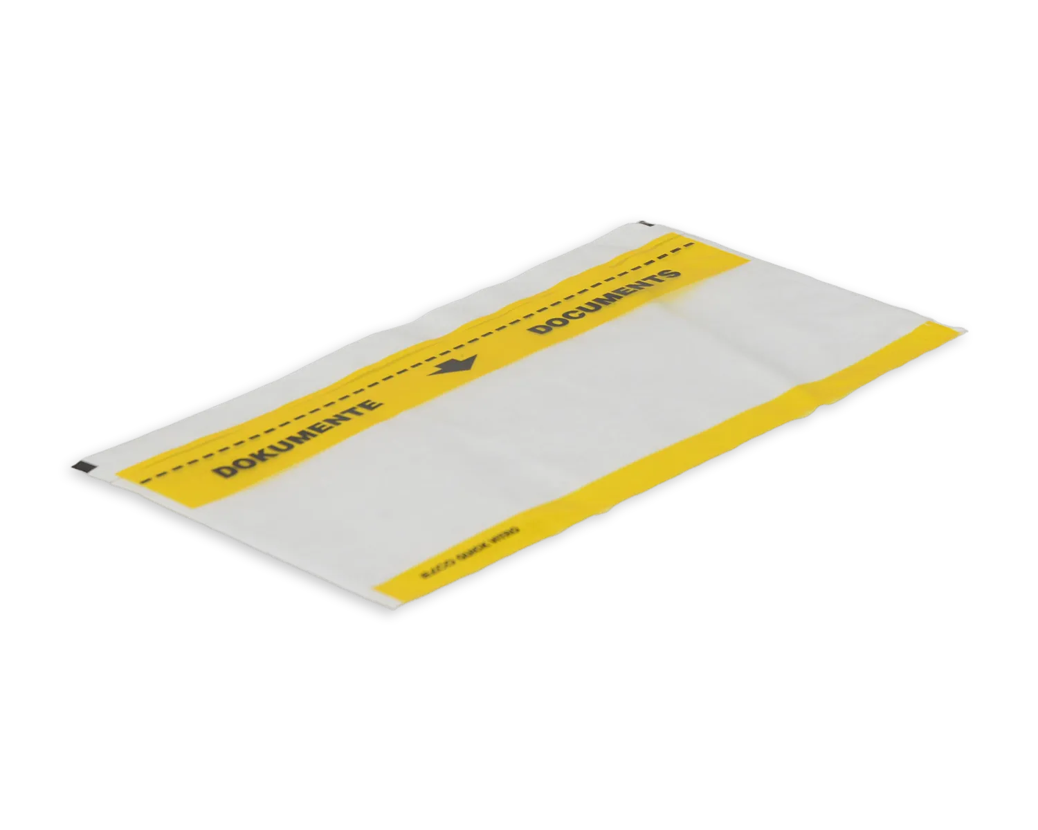 Porte-documents, ELCO Quick Vitro, C5/6, Sans fenêtre, Fermeture auto-adhésive, jaune/noir