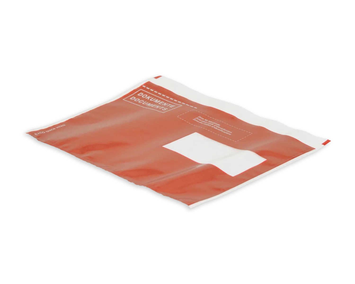 ELCO Quick Vitro, C5, Fenster Vorderseite rechts, Haftklebeverschluss, rot