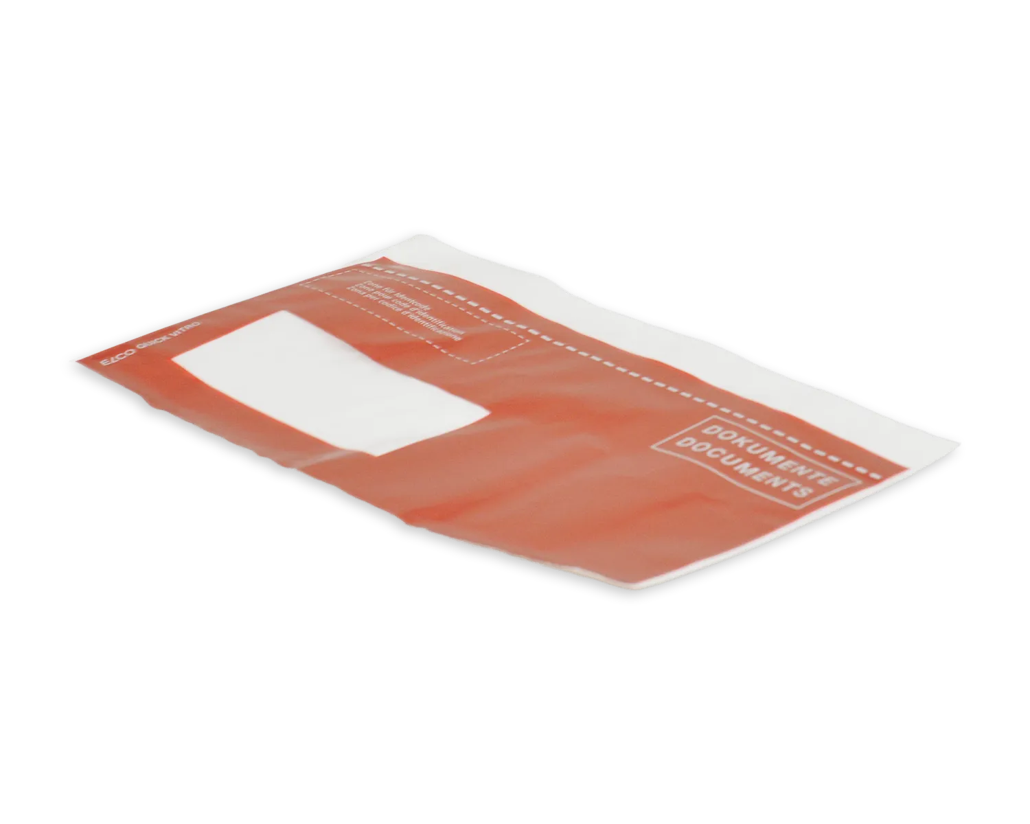 Porte-documents, ELCO Quick Vitro, C5/6, Fenêtre recto gauche, Fermeture auto-adhésive, rouge