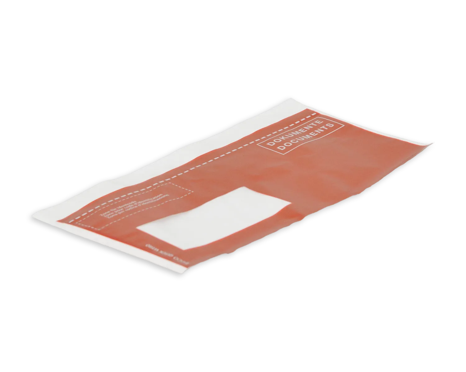 Porte-documents, ELCO Quick Vitro, C5/6, Fen&ecirc;tre recto gauche, Fermeture auto-adh&eacute;sive, rouge