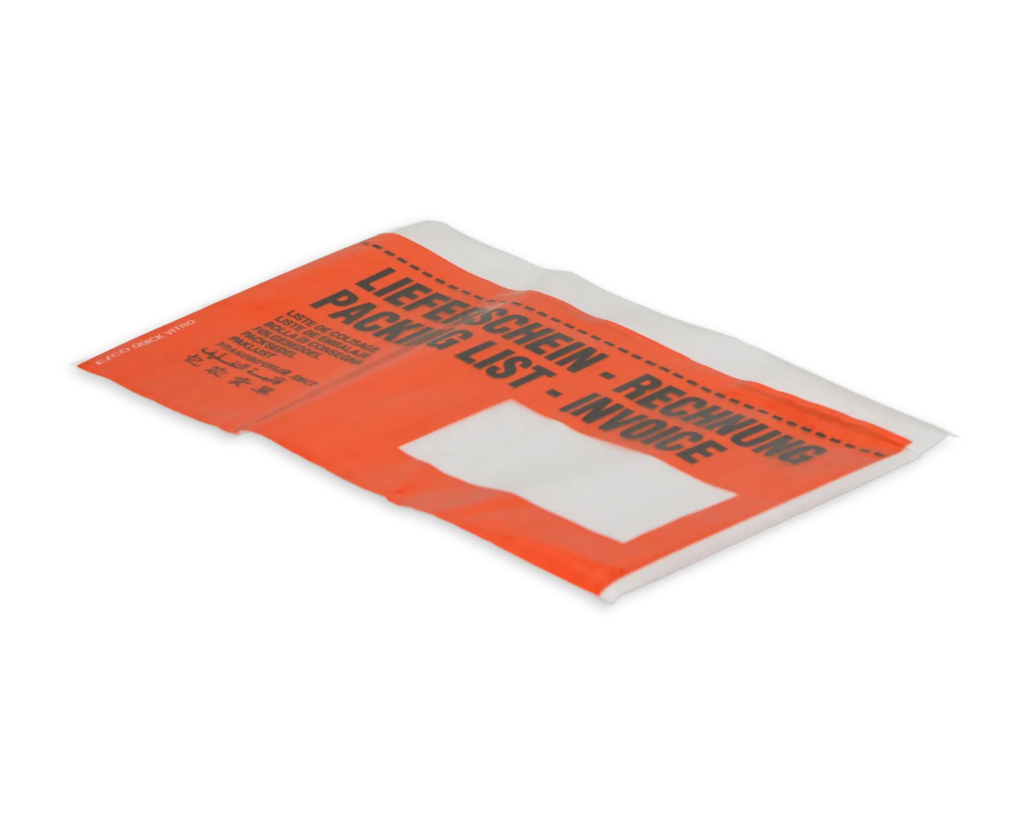 Porte-documents, ELCO Quick Vitro, C5/6, Fenêtre recto droite, Fermeture auto-adhésive, rouge