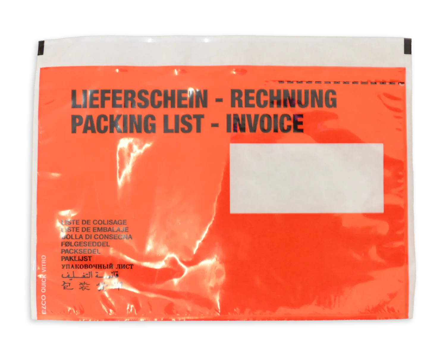 ELCO Quick Vitro, C5, Fenster Vorderseite rechts, Haftklebeverschluss, rot