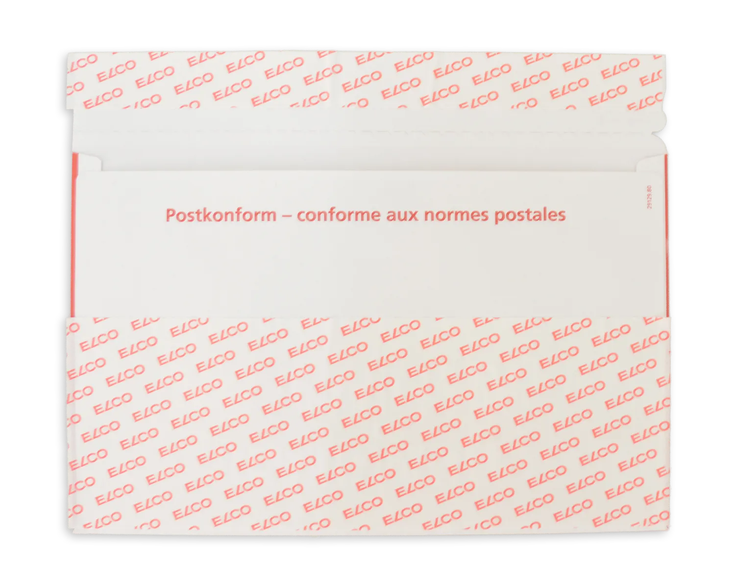 Porte-documents, ELCO Quick Vitro, C5, Fen&ecirc;tre recto gauche, Fermeture auto-adh&eacute;sive, 110g/m2, rouge