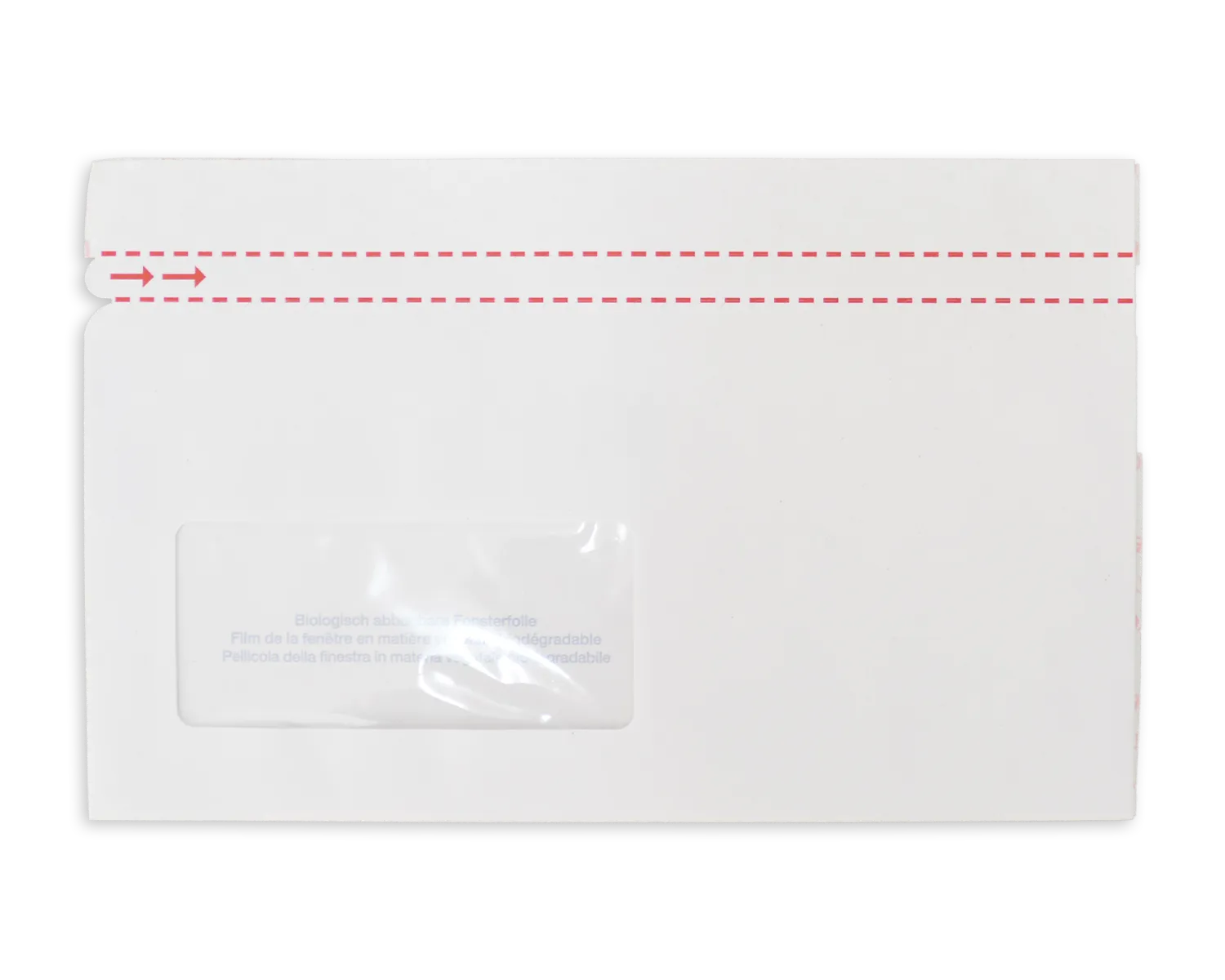 Porte-documents, ELCO Quick Vitro, C5/6, Fen&ecirc;tre recto gauche, Fermeture auto-adh&eacute;sive, 110g/m2, blanc