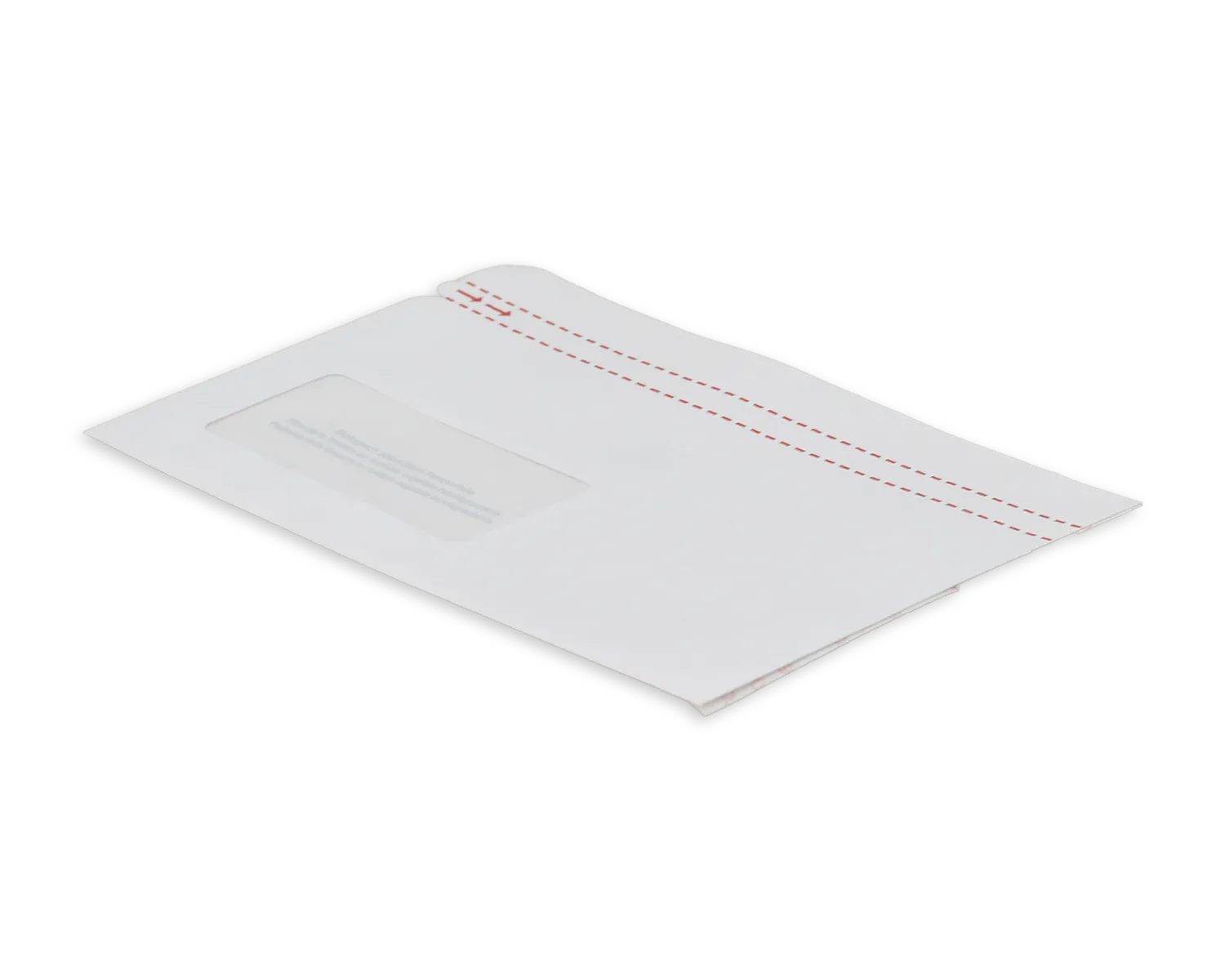 Porte-documents, ELCO Quick Vitro, C5/6, Fen&ecirc;tre recto gauche, Fermeture auto-adh&eacute;sive, 110g/m2, blanc