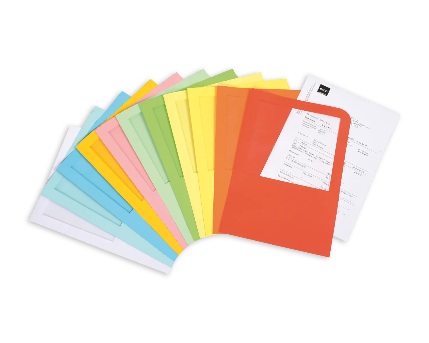 Chemise de classement, ELCO Ordo Transport, 220 x 310 mm, 120g/m2, jaune d’or