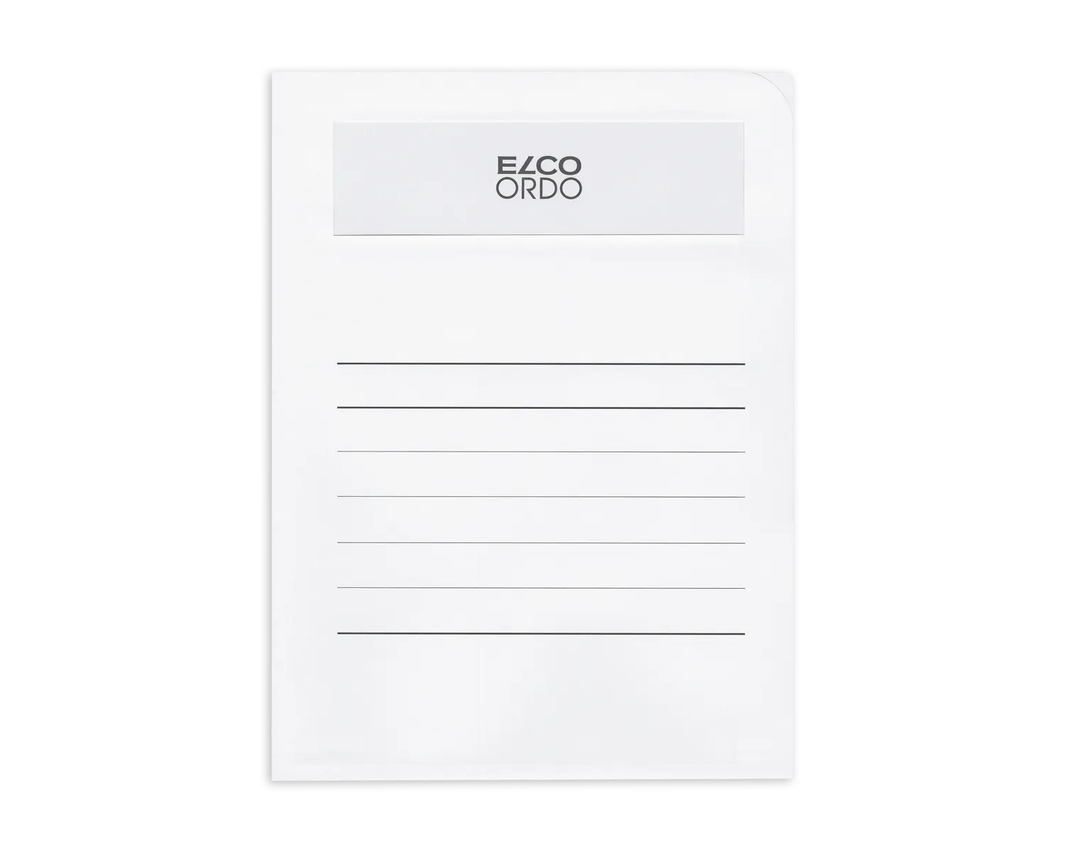 Chemise de classement, ELCO Ordo Volumino, 231 x 313 mm, 120g/m2, blanc