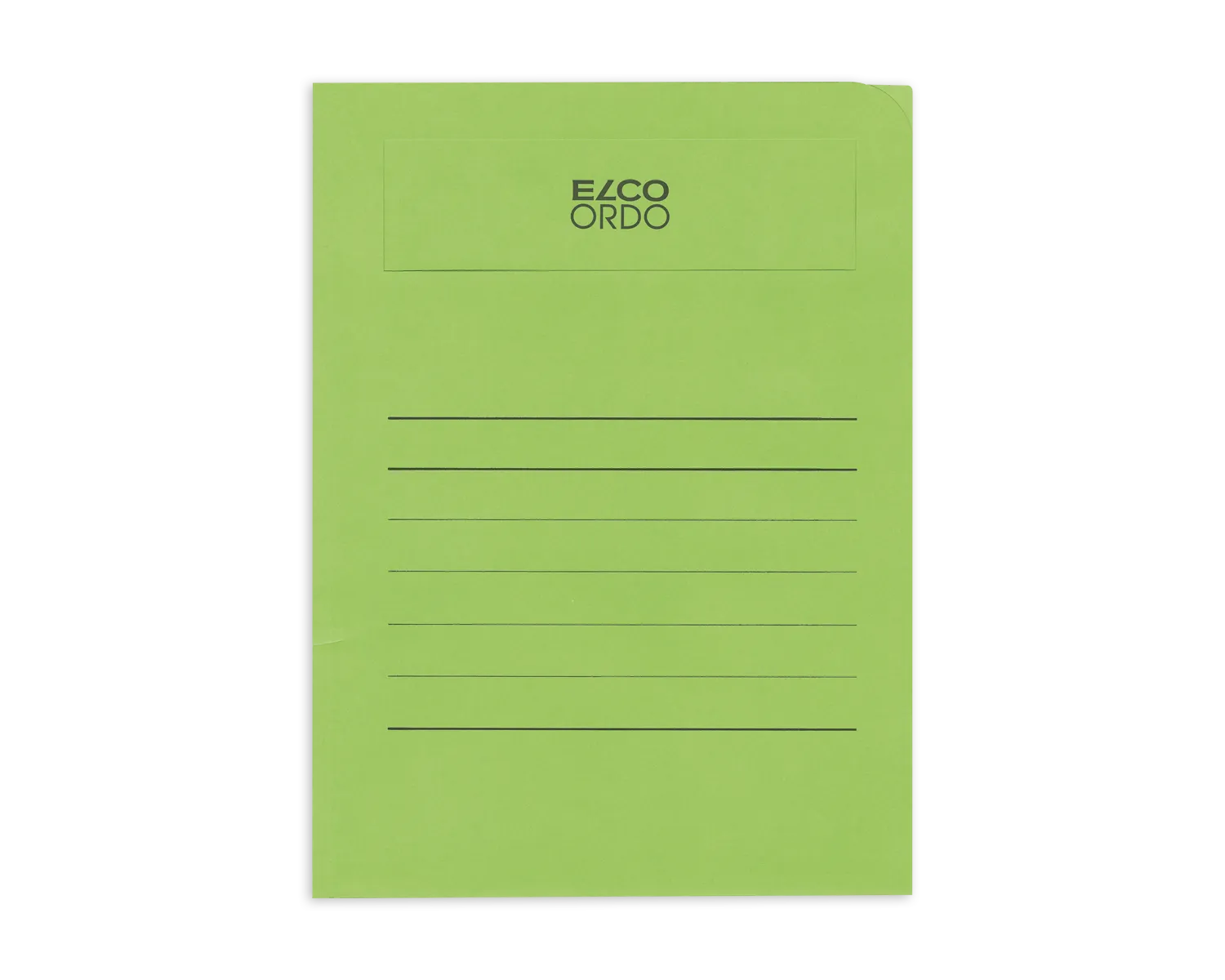 Chemise de classement, ELCO Ordo Volumino, 231 x 313 mm, 120g/m2, vert intense