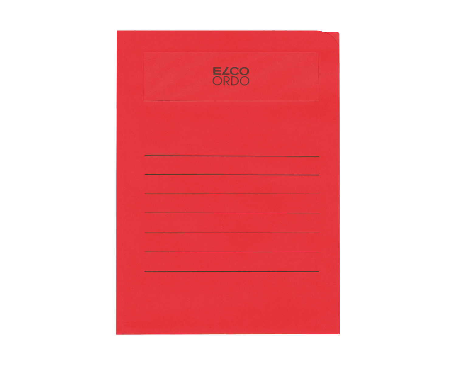 Image of Organisationsmappe, ELCO Ordo Volumino, 231 x 313 mm, 120g/m2, intensivrot