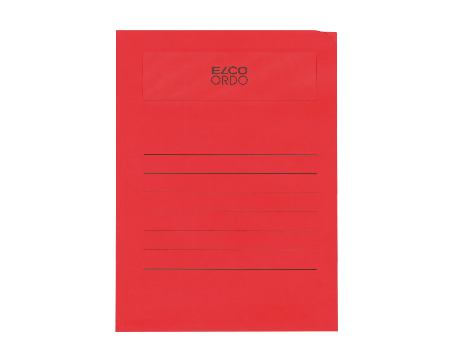 Organisationsmappe, ELCO Ordo Volumino, 231 x 313 mm, 120g/m2, intensivrot