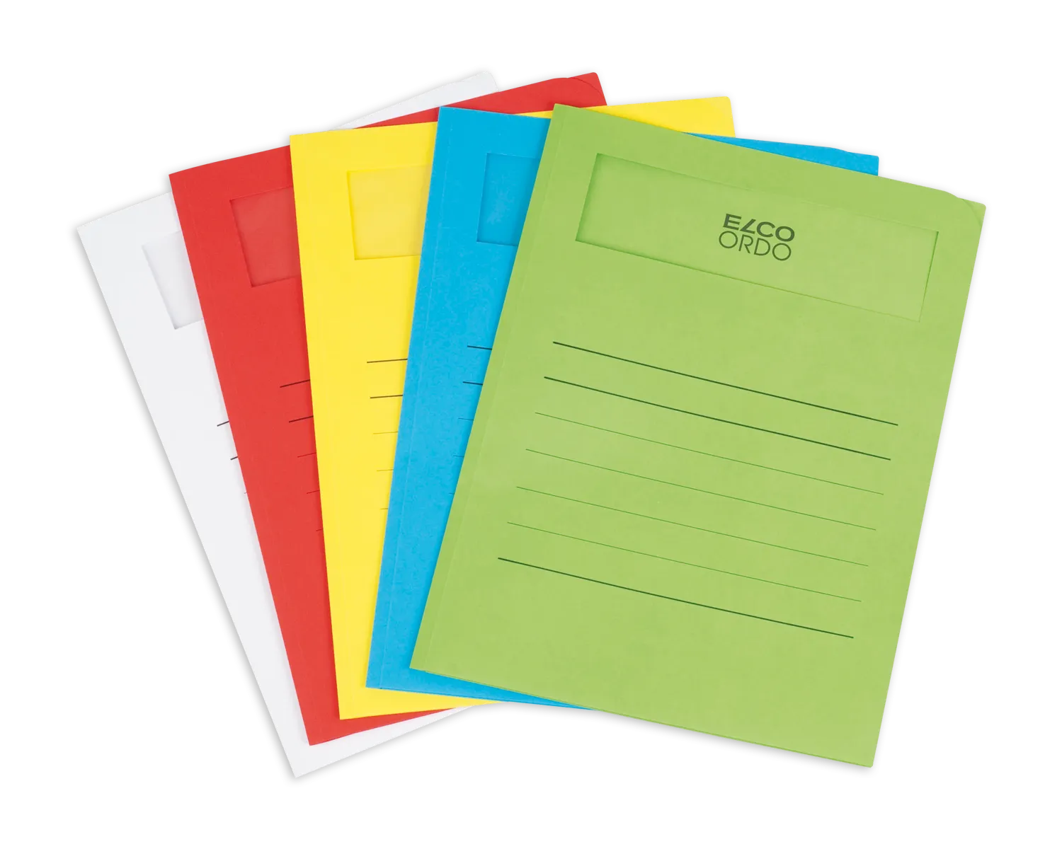 Organisationsmappe, ELCO Ordo Volumino, 231 x 313 mm, 120g/m2, intensivrot