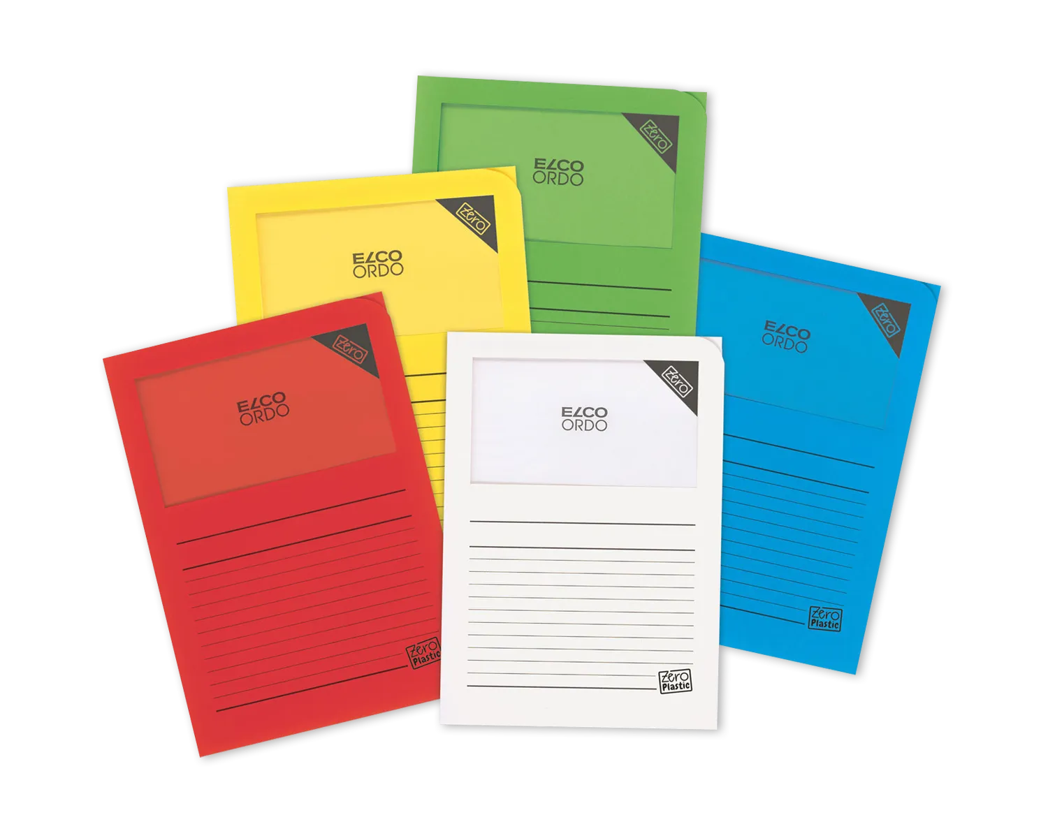 Organisationsmappe, ELCO Ordo Zero, 220 x 310 mm, 120g/m2, assortiert