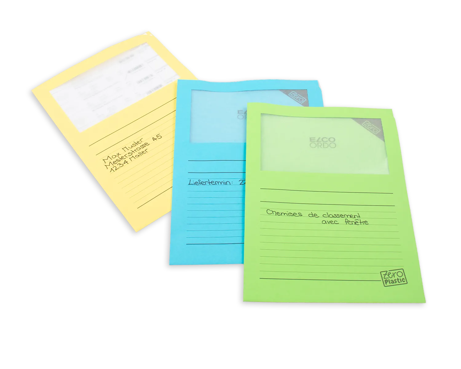 Organisationsmappe, ELCO Ordo Zero, 220 x 310 mm, 120g/m2, intensivblau