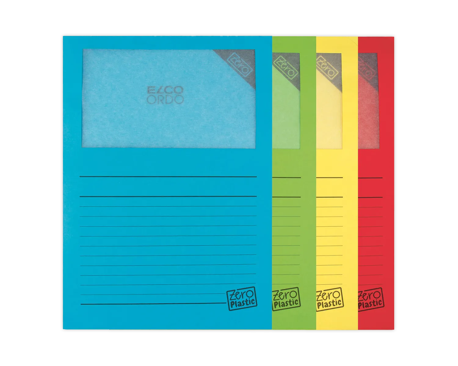 Chemise de classement, ELCO Ordo Zero, 220 x 310 mm, 120g/m2, bleu intense