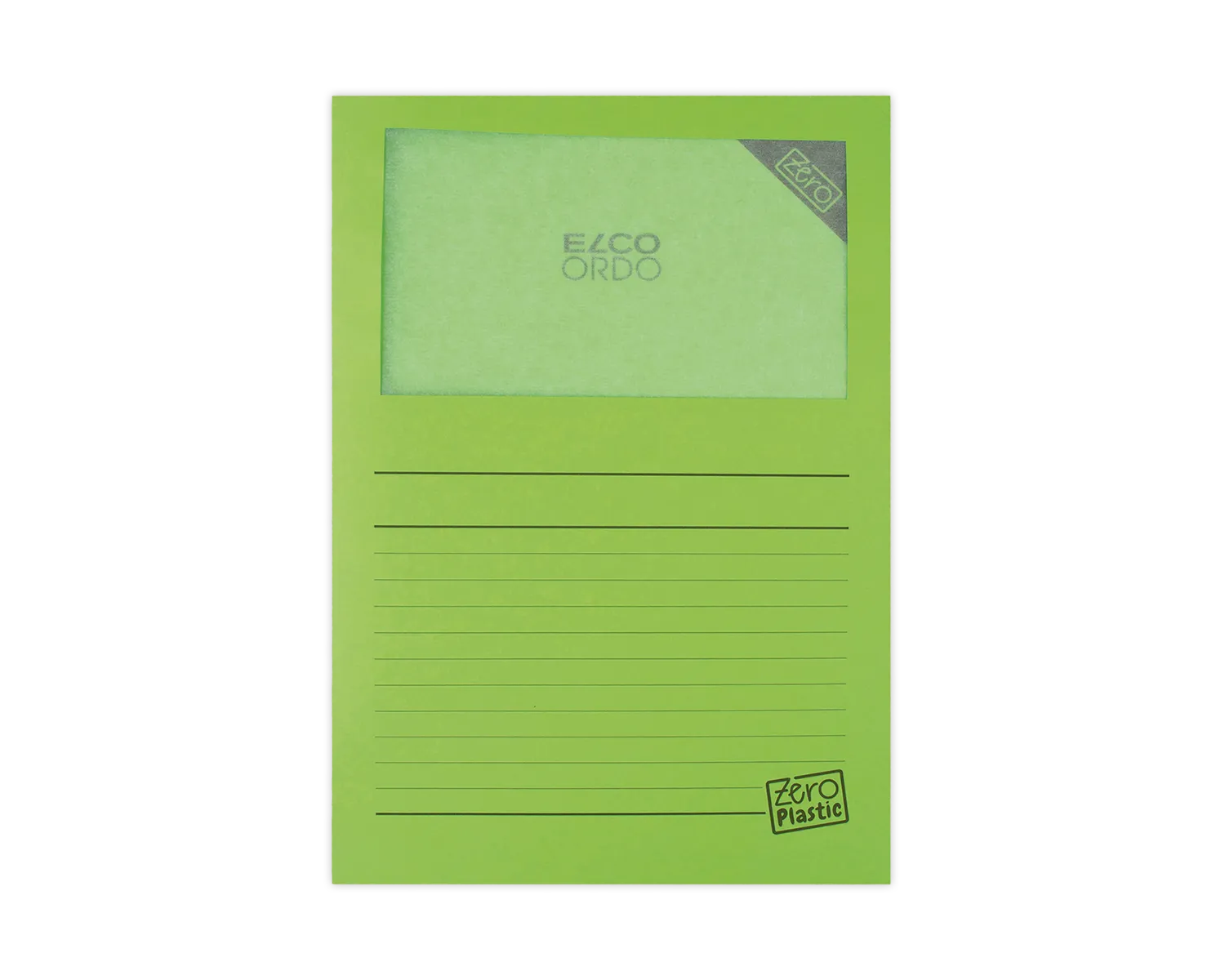 Organisationsmappe, ELCO Ordo Zero, 220 x 310 mm, 120g/m2, intensivgr&uuml;n